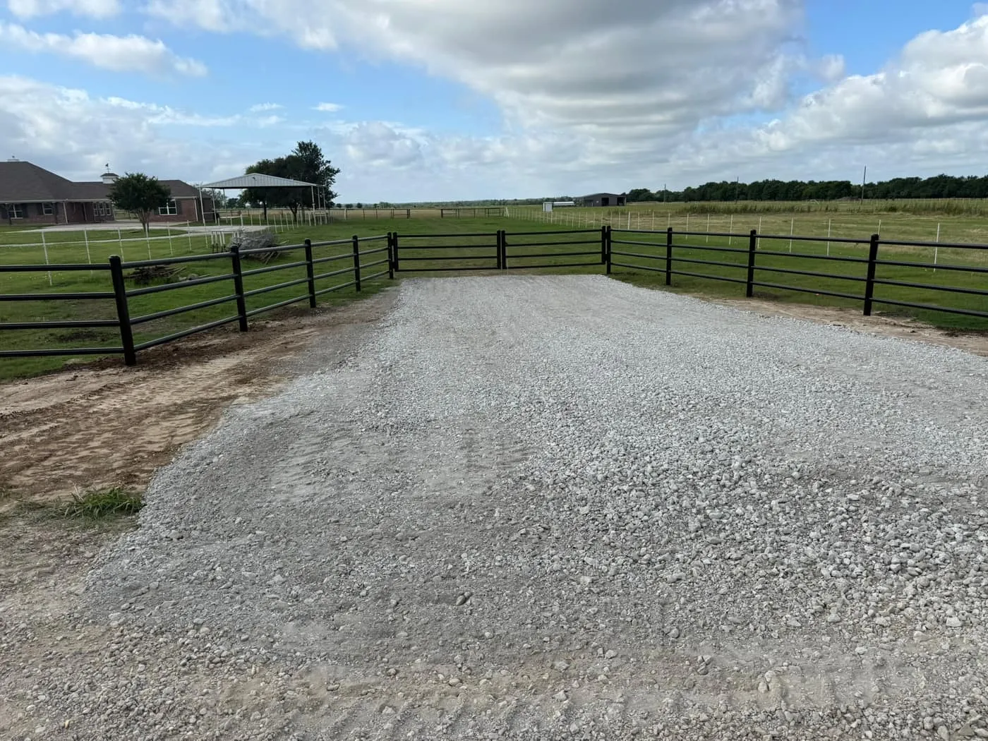 DEVCO Gravel Roads & Driveways project in North Texas